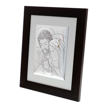 Tablou mare cu rama de lemn Sfanta Familie Tablou mare cu rama de lemn Sfanta Familie