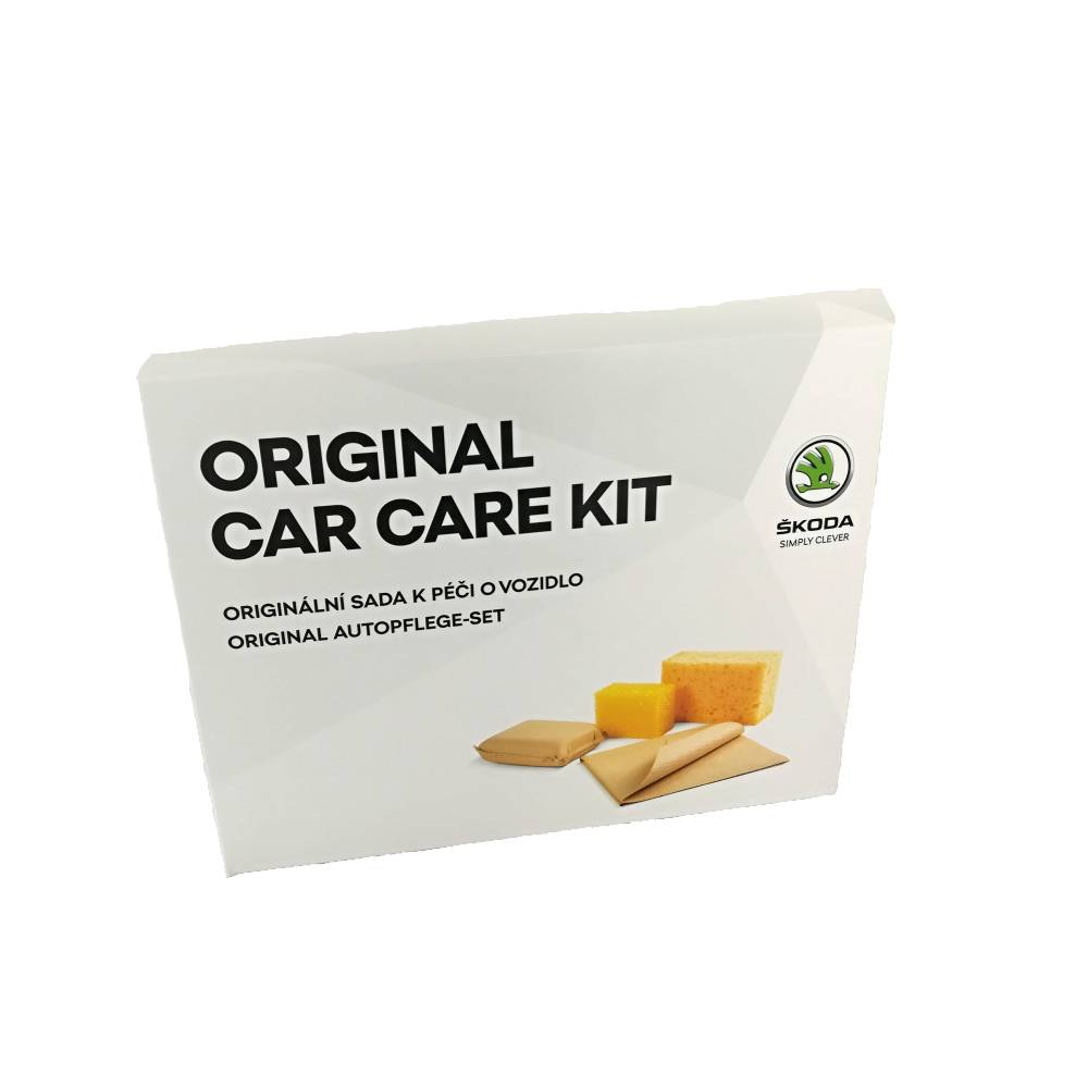 Set Curatare si Intretinere Auto Skoda, Multicolor