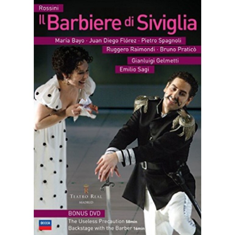 Juan Diego Flórez, Maria Bayo, Pietro Spagnoli - Rossini: Il Barbiere Di Siviglia (DVD)