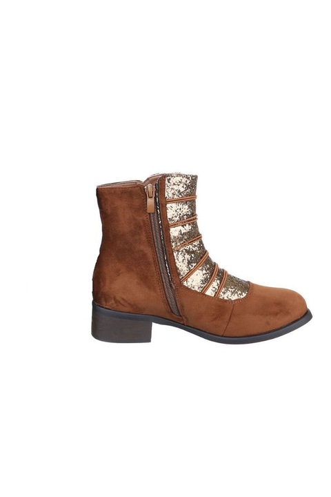 Ghete Super me P004 culoare camel