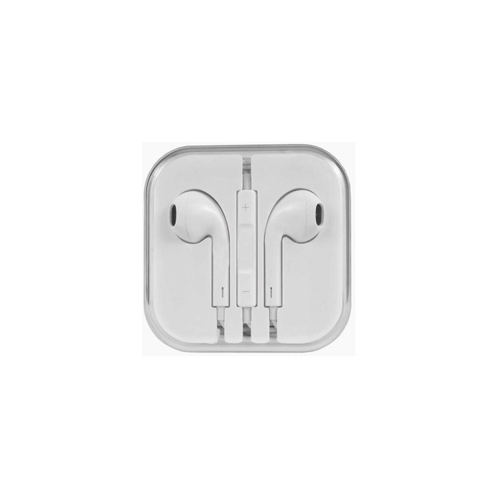 Слушалки iPhone 4, iPhone 5, iPhone 5S Jack 3.5mm - Iberry Headset White