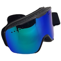 Ochelari ski,snowboard, lentila sferica dubla, magnetica, polarizata, ventilate anti-ceata,strat oglinda A+++