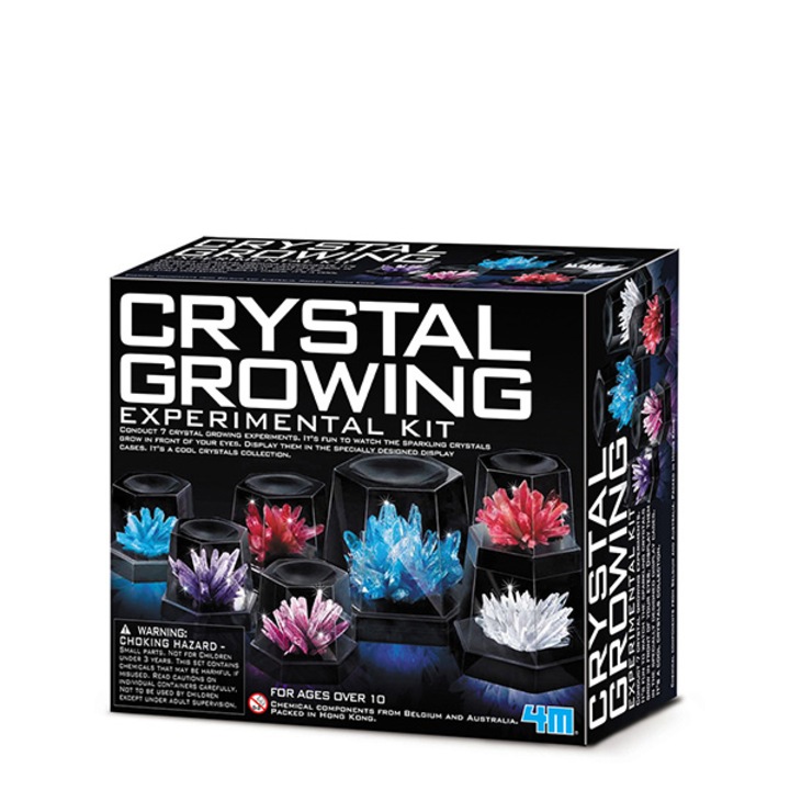 Kристали - Отгледай сам 7 кристала, 4М, Млад изследовател, Детска лаборатория, Възраст 14+ години