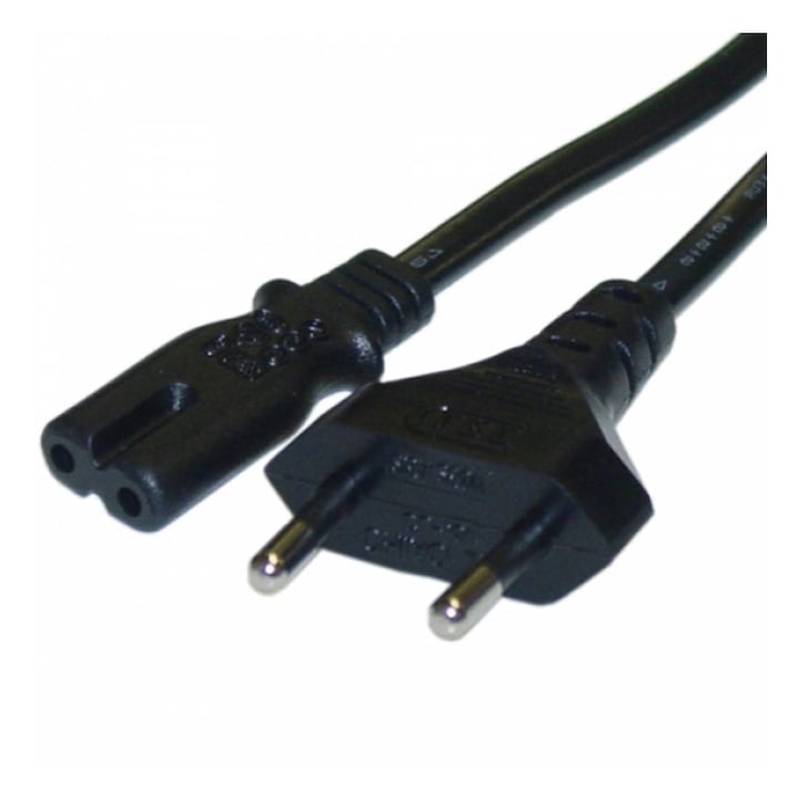 Захранващ кабел за телевизор, уредба, захранване, 220VAC, 2,5A, 1,5m