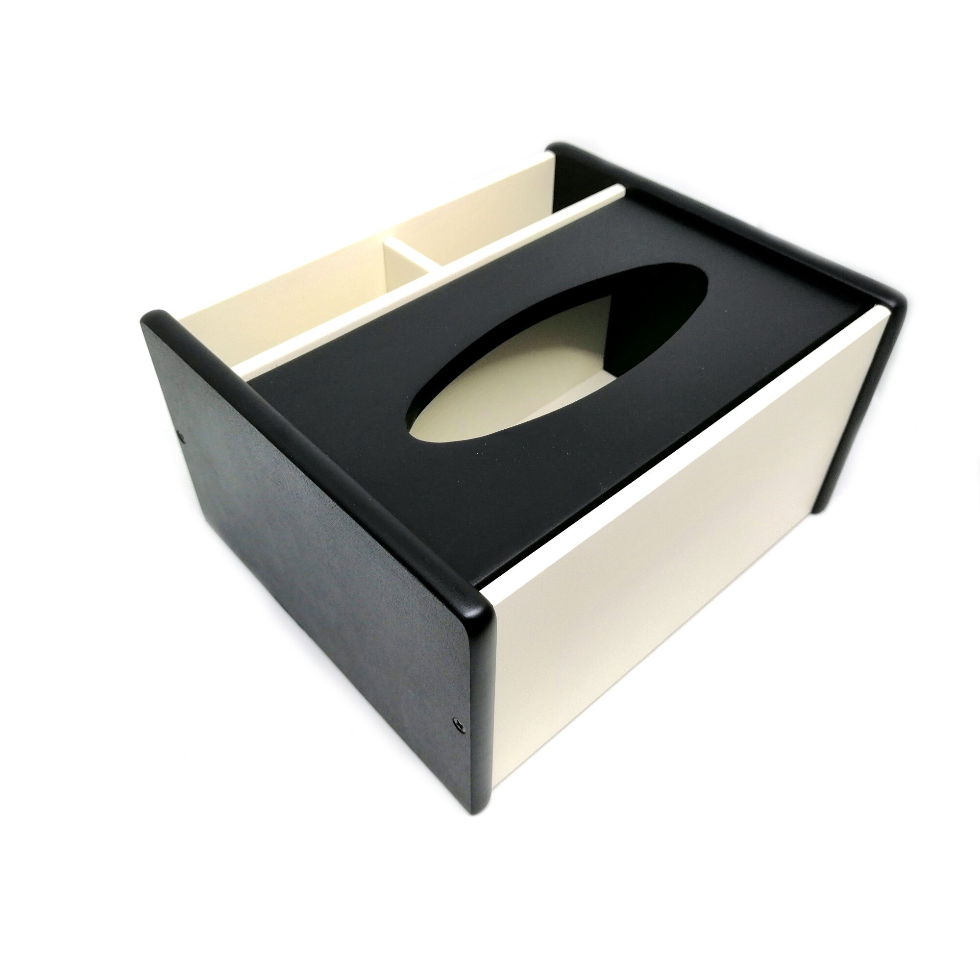 Suport birou 2 compartimente accesorii birou si 1 compartiment servetele