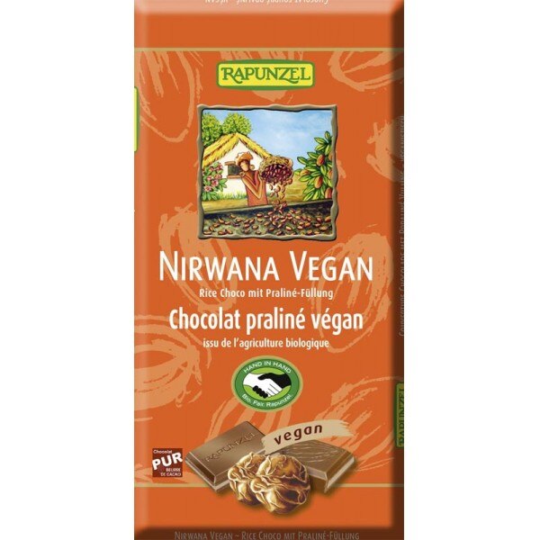 Ciocolata nirwana vegana , Rapunzel, 100g