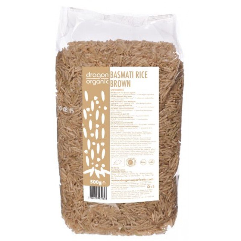 Orez basmati brun bio 500 g
