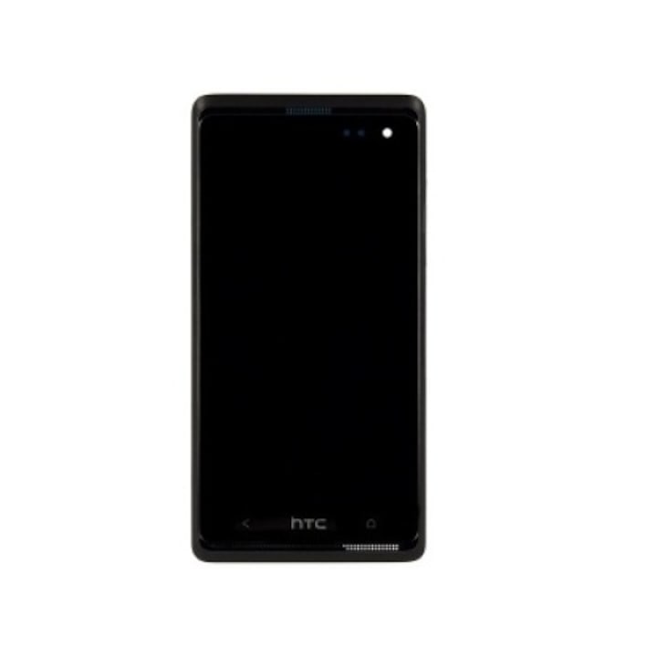 Előlap, lcd kijelző és érintőpanel HTC Desire 600 fekete