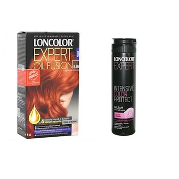 Vopsea de par Loncolor Expert Oil Fusion 8.66 + Balsam de par Loncolor Expert Tsuba pentru par vopsit , 250 ml Vopsea de par Loncolor Expert Oil Fusion 8.66 + Balsam de par Loncolor Expert Tsuba pentru par vopsit , 250 ml