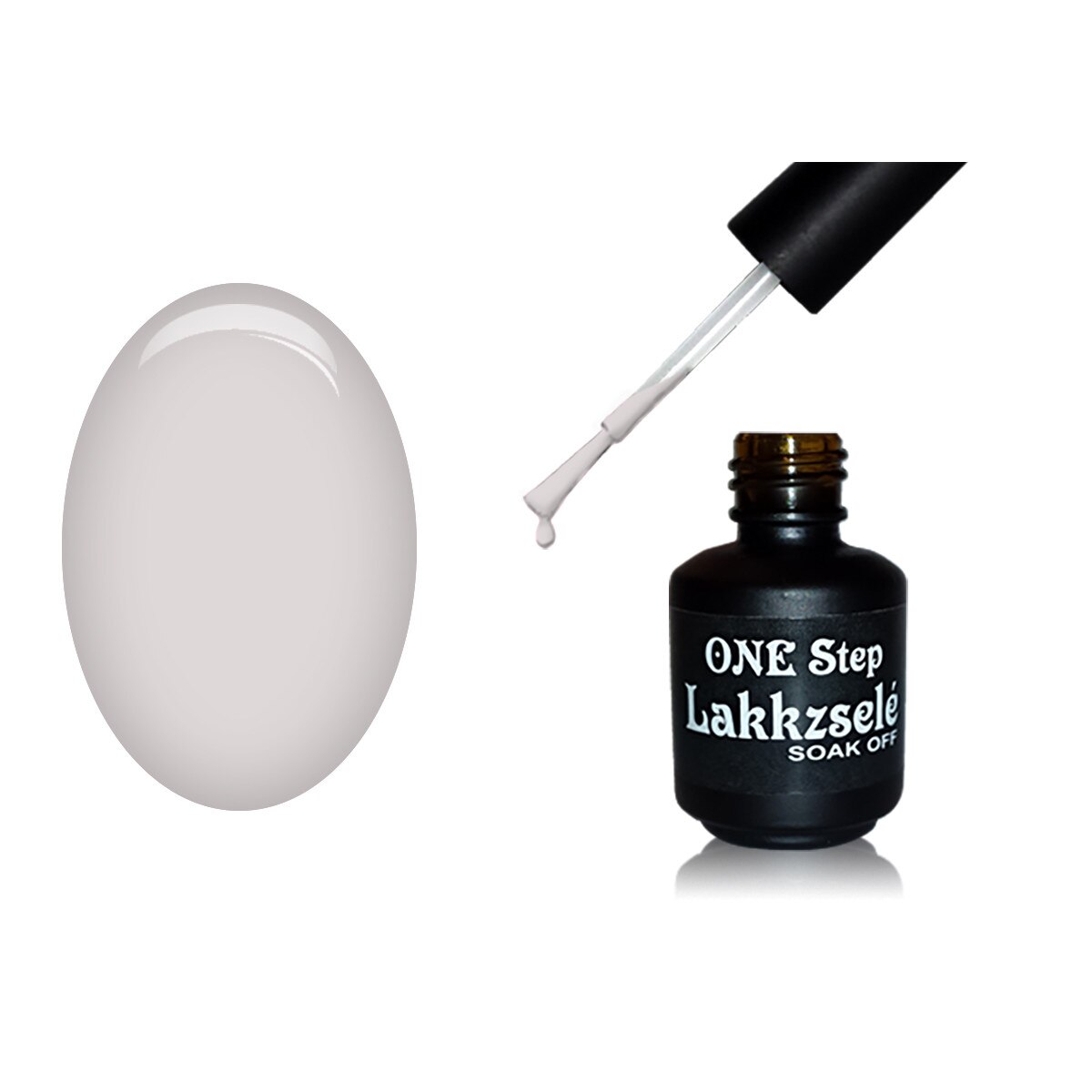 Oja semipermanenta One Step, MoonbasaNails, 345 Pink white, 5 ml