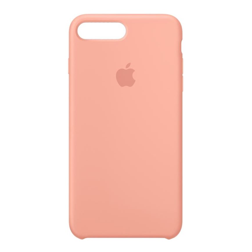 Husa de protectie din silicon pentru iPhone 7 Plus, 8 Plus - Culoare Begonia