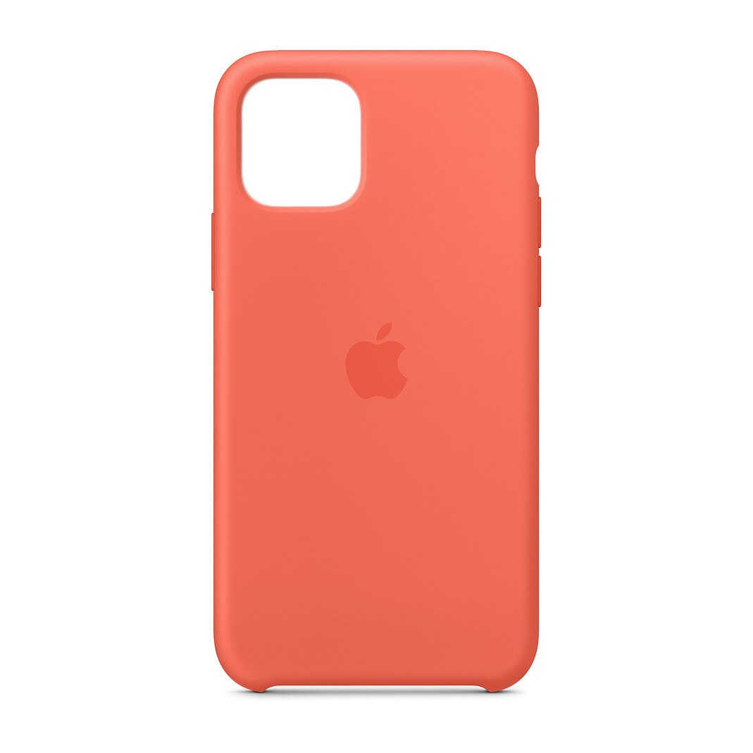 Husa de protectie din silicon pentru iPhone 11 Pro - Culoare Nectarine
