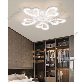 Lustra led moderna slim ,model deosebit Lustra alb , led inclus, 3 Functii Telecomanda L6666 Lustra led moderna slim ,model deosebit Lustra alb , led inclus, 3 Functii Telecomanda L6666