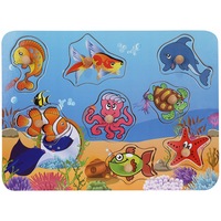 puzzle din lemn - animale marine 8 piese 30 x 225 x 1 cm imagen 54_2_
0