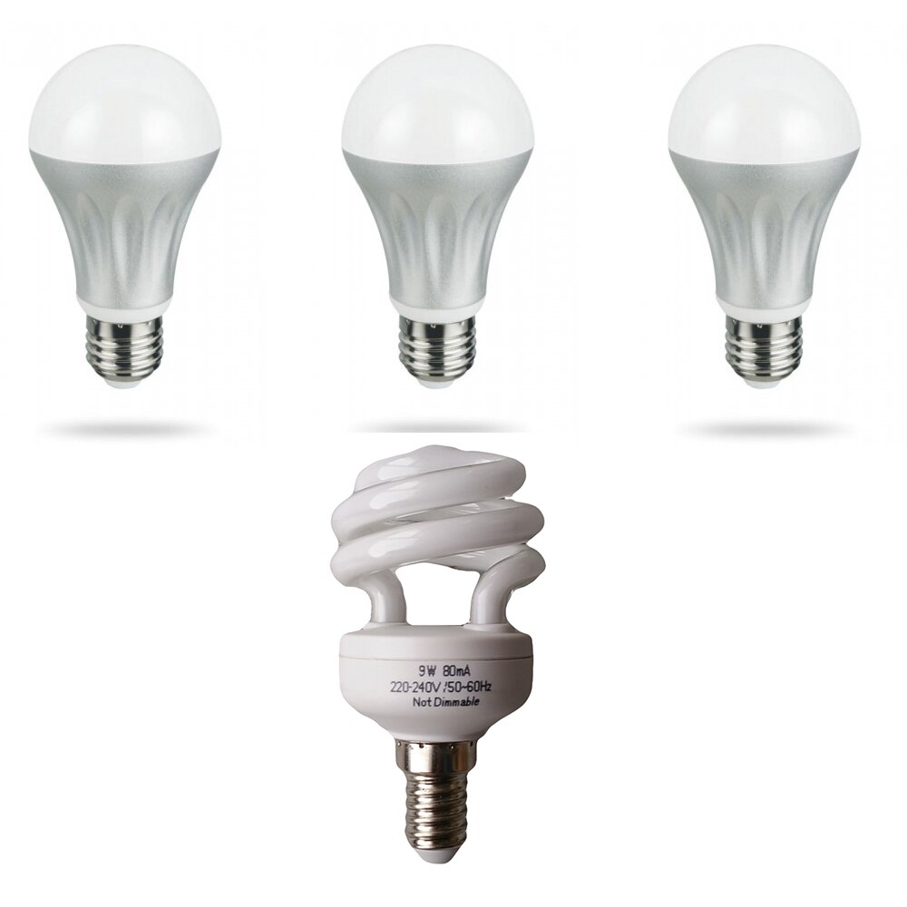 Pachet Promotional, NVC, Promo5W, 3x5W LED + 1x9W economic