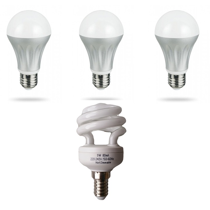 Pachet Promotional, NVC, Promo5W, 3x5W LED + 1x9W economic