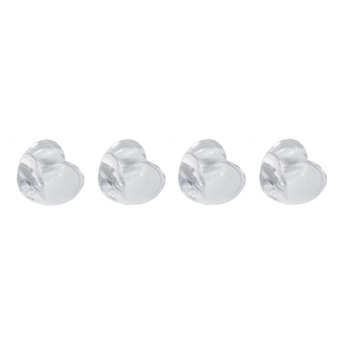 Set 4 protectii rotundeEmpria, pentru colturi, silicon transparent, 4.3x3.0x2.0 cm Set 4 protectii rotundeEmpria, pentru colturi, silicon transparent, 4.3x3.0x2.0 cm