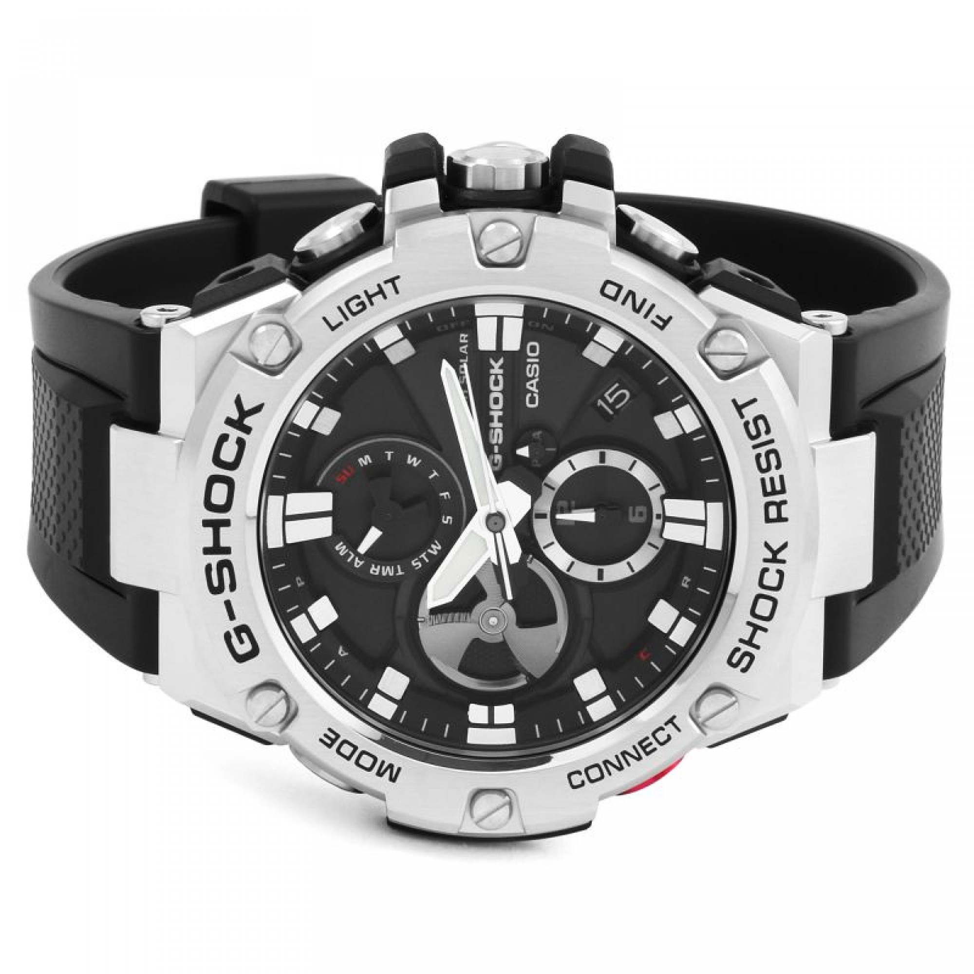 Ceas barbatesc Casio G-Shock GST-B100-1AER Wave Ceptor Solar