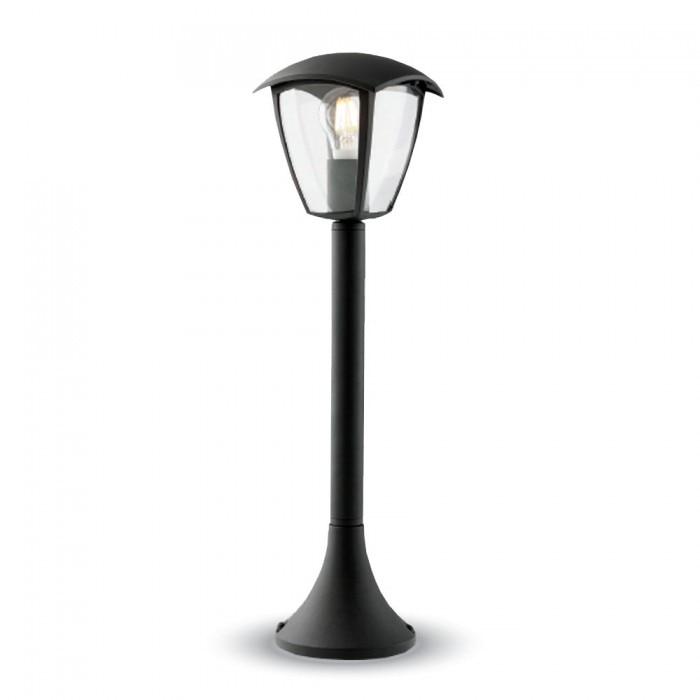 Lampa de gradina, V-TAC, Putere Max 60W, neagra, IP44