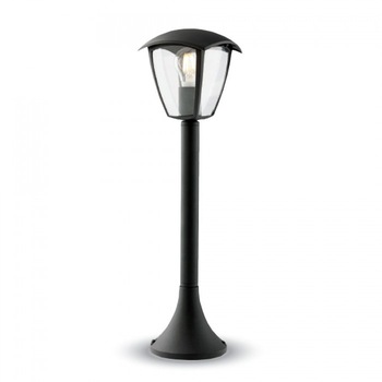 Lampa de gradina, V-TAC, Putere Max 60W, neagra, IP44 Lampa de gradina, V-TAC, Putere Max 60W, neagra, IP44