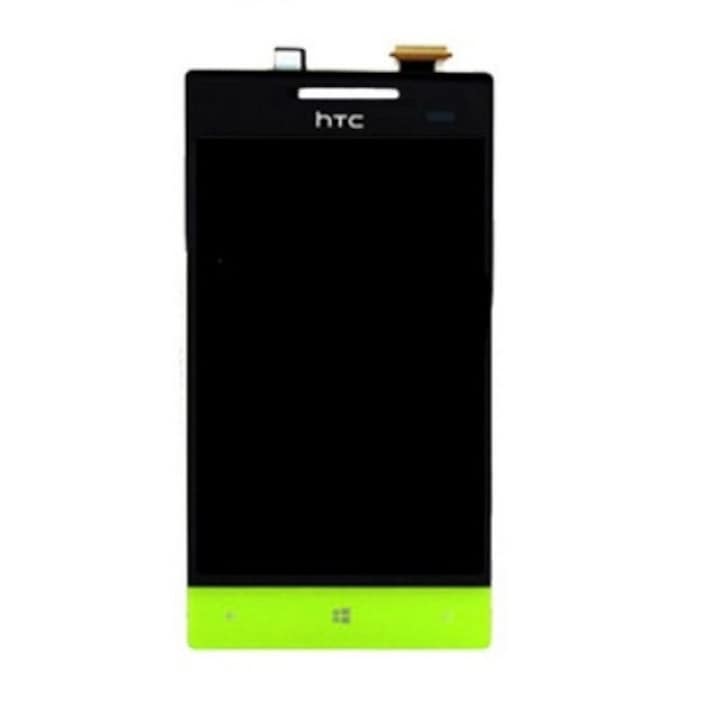 lcd kijelző érintőpanellel HTC Windows Phone 8S zöld-sárga