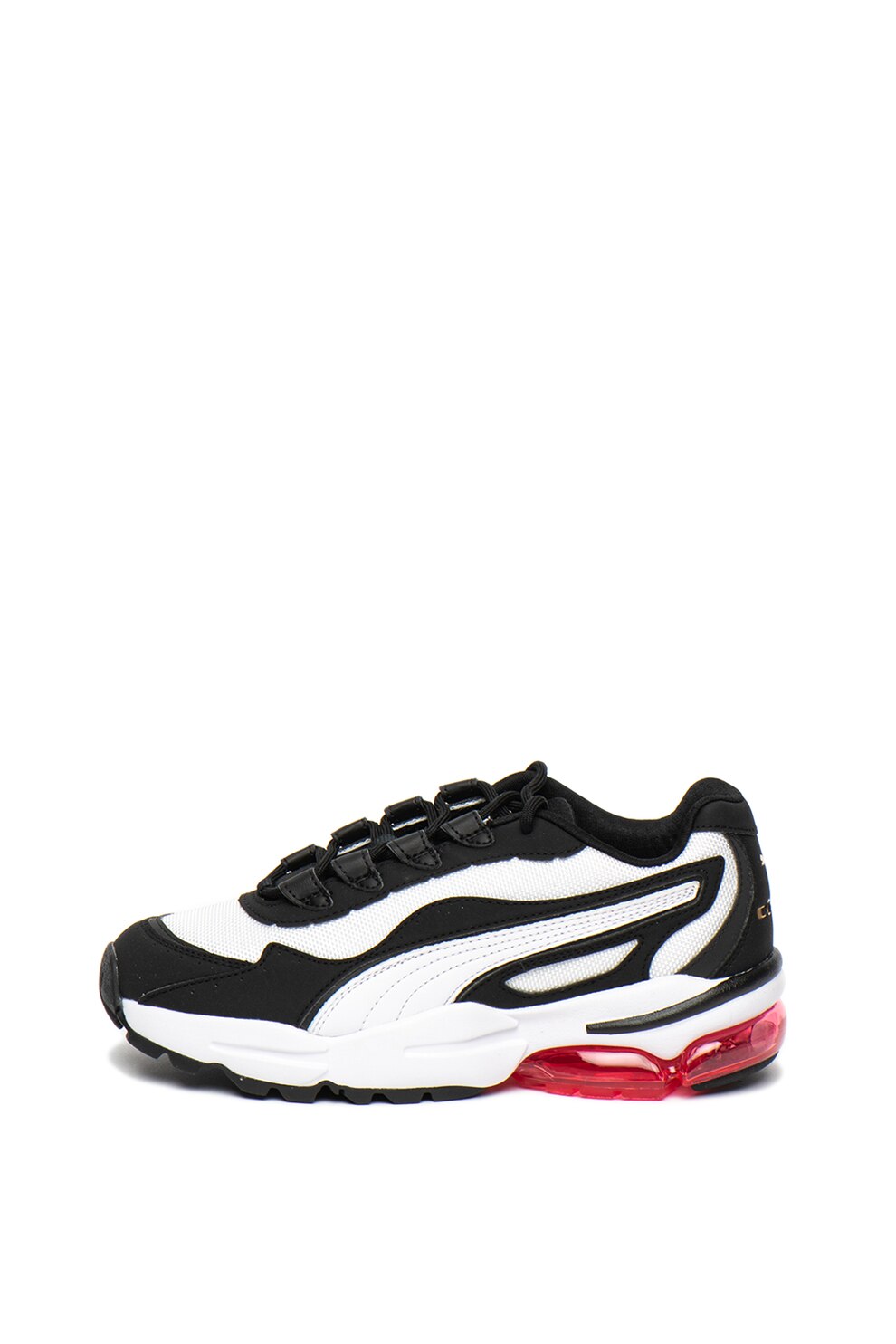 Puma, Pantofi sport cu garnituri de piele ecologica Stellar