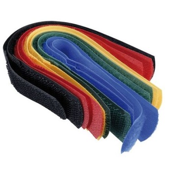Set 6 bucati cureluse cu sistem de prindere velcro (arici) pentru organizare cabluri, reutilizabile, din nylon, 180 x 20 mm, multicolor, BBL1126 Set 6 bucati cureluse cu sistem de prindere velcro (arici) pentru organizare cabluri, reutilizabile, din nylon, 180 x 20 mm, multicolor, BBL1126