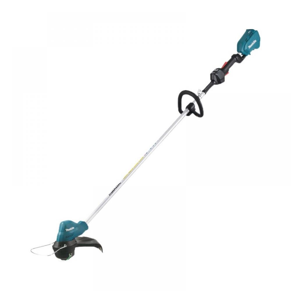 Trimmer electric Makita DUR187LZ, 6000 Rpm, compatibil cu acumulator 18 V, Albastru/Negru