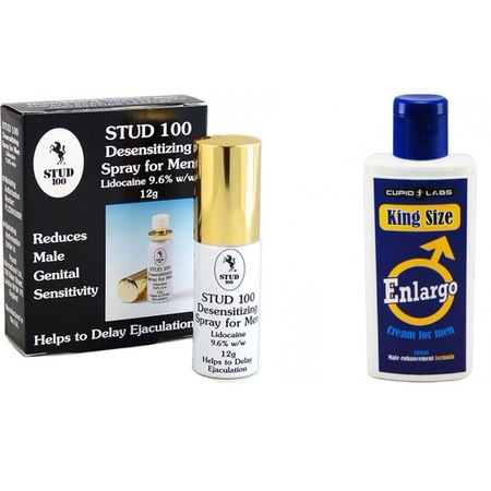 Kрем за уголемяване на пениса 100ml + спрей 100 Original - eMAG.bg