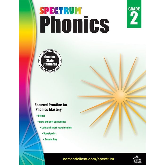 Spectrum Phonics, Grade 2 de Spectrum