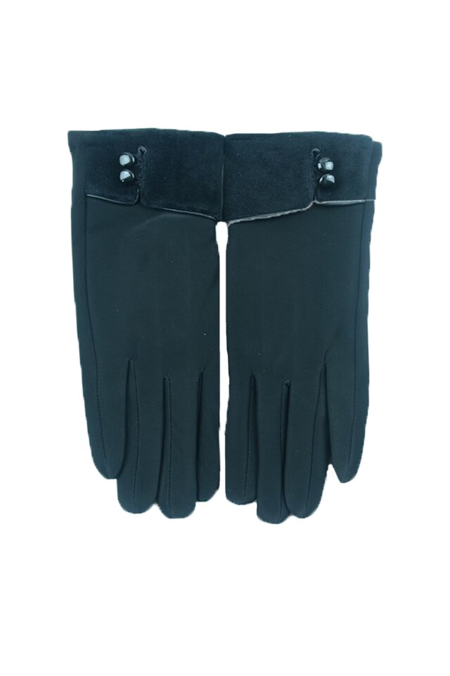 Manusi dama NN D36, Negru, 8 EU