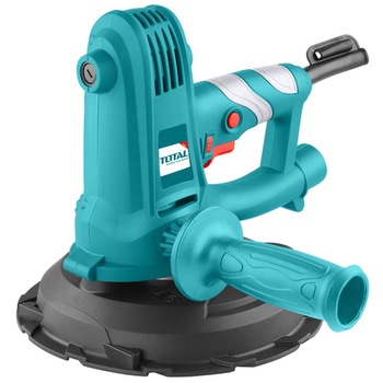 Masina slefuit pereti si tavane cu sac colector 750W, 2700RPM, lumina LED, TOTAL TDWS7501 Masina slefuit pereti si tavane cu sac colector 750W, 2700RPM, lumina LED, TOTAL TDWS7501