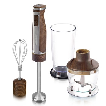 Mixer vertical Aurora AU 3352/ 1000W, 4 in 1, viteza variabila, functie turbo, functie blender/mixer/tocator/tel, cana, maro Mixer vertical Aurora AU 3352/ 1000W, 4 in 1, viteza variabila, functie turbo, functie blender/mixer/tocator/tel, cana, maro