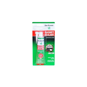 Etansant pentru garnituri, rezistent la temperaturi inalte, Den Braven Gasket Sealant, rosu, 80 ml Etansant pentru garnituri, rezistent la temperaturi inalte, Den Braven Gasket Sealant, rosu, 80 ml