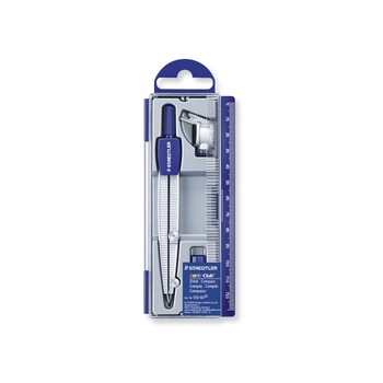 Compas Staedtler Noris Club cu adaptor ST-550-60 Compas Staedtler Noris Club cu adaptor ST-550-60