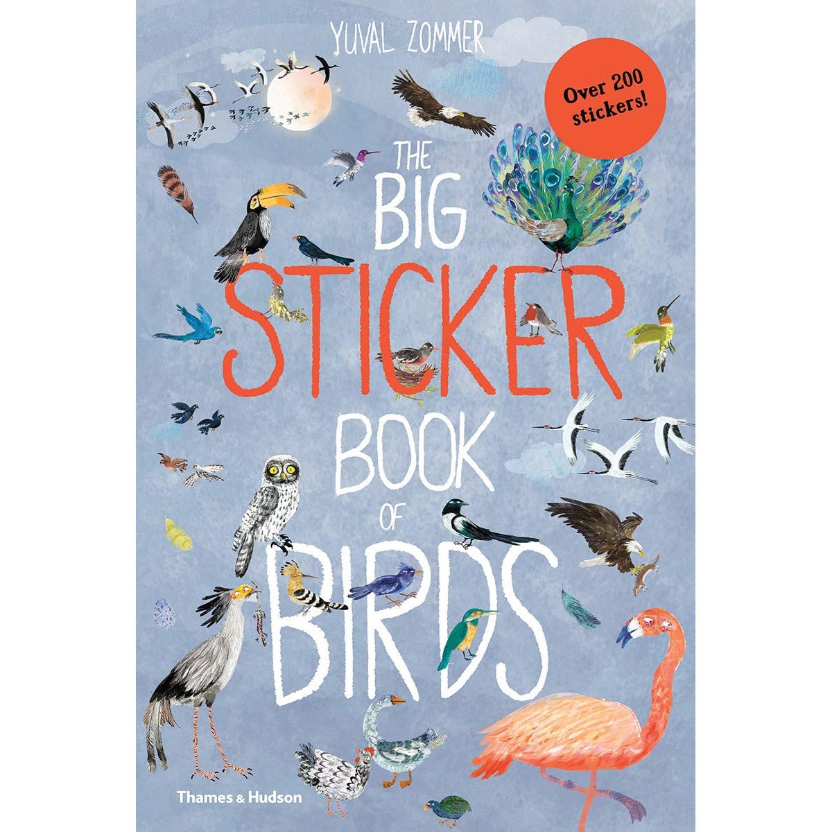 The Big Sticker Book of Birds (Sticker Books) - Yuval Zommer