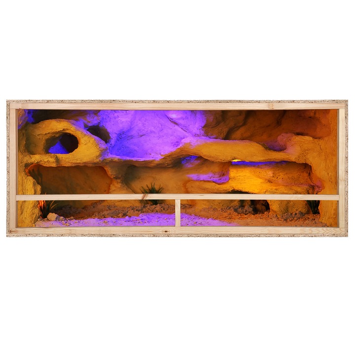 ITA Terrárium oldalsó szellőzőnyílással, 150x80x60 cm