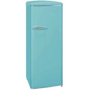 Frigider cu 1 usa Retro Exquisit RKS 325-16 RVA ++ TB, Capacitate 229 l, Clasa A++, 99 kWh, H 144 cm, No Frost, Albastru Turcoaz Frigider cu 1 usa Retro Exquisit RKS 325-16 RVA ++ TB, Capacitate 229 l, Clasa A++, 99 kWh, H 144 cm, No Frost, Albastru Turcoaz
