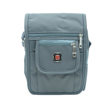 Geanta 17 x 23 x 4 cm barbati Gullig 214G, Gri Geanta 17 x 23 x 4 cm barbati Gullig 214G, Gri