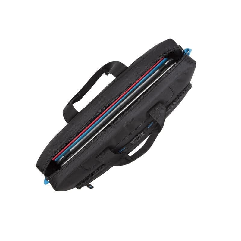 Geanta notebook, RivaCase, 17,3", Negru