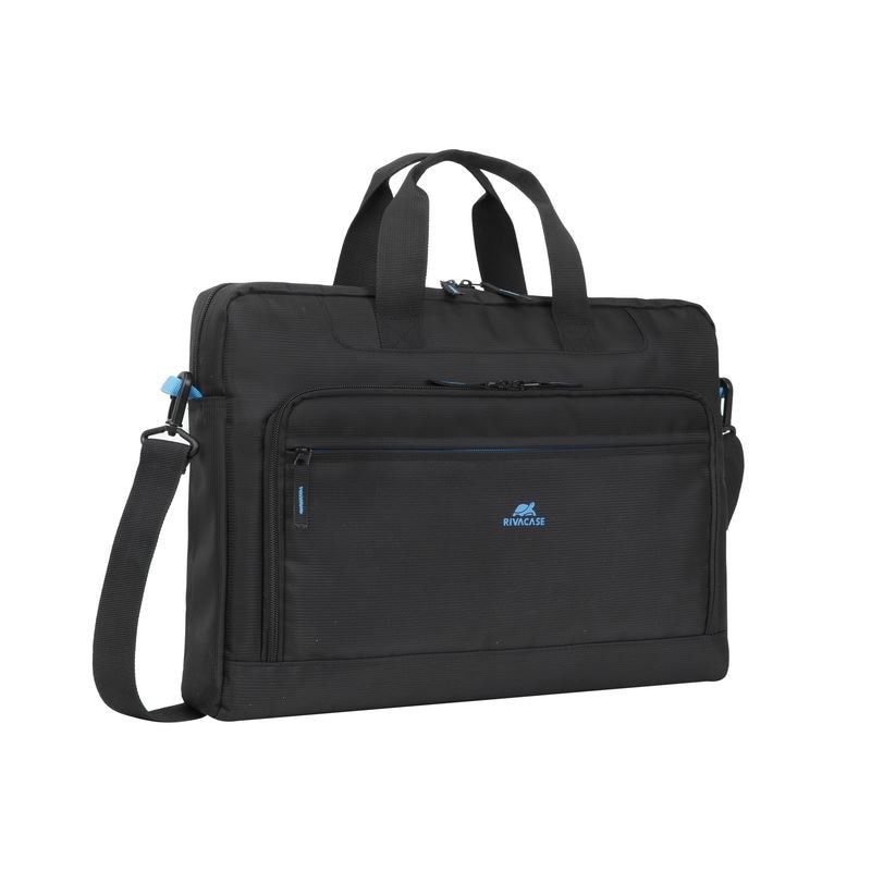 Geanta notebook, RivaCase, 17,3", Negru