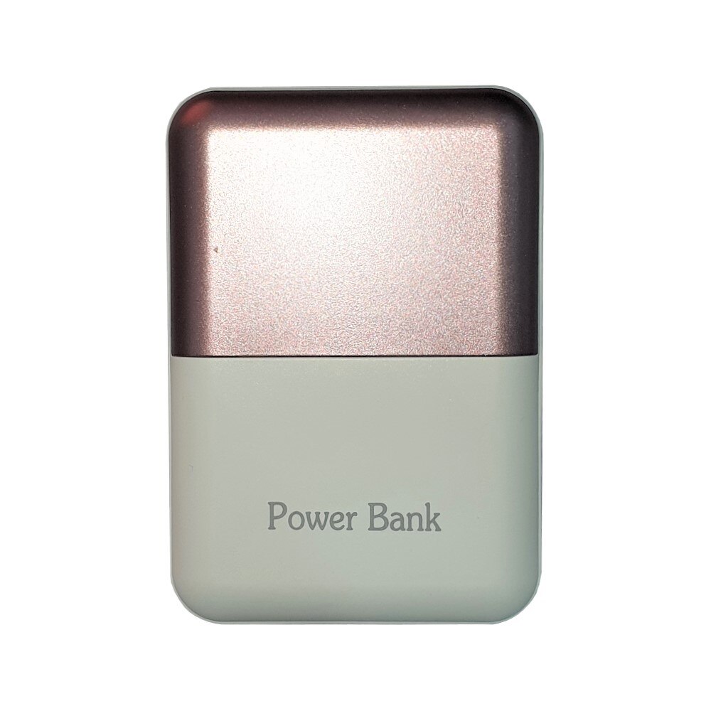 Acumulator extern 2.1A cu Display Digital, 4800 mAh, 2 X USB, 2.1 A, 1 A, Li-pol, Alb-Roz