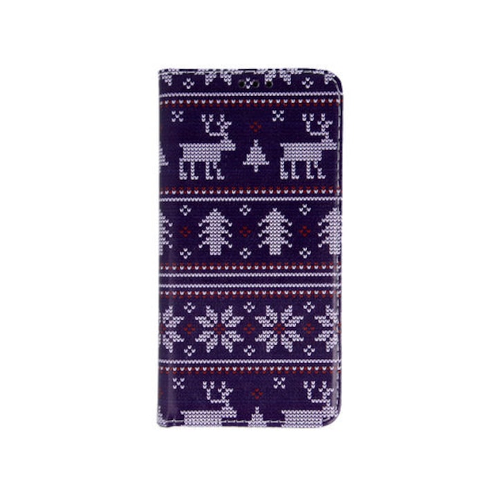 Telefontok Huawei P Smart Z / Huawei Y9 Prime 2019 - Smart Trendy - X-mas Style szilikon keretes könyvtok