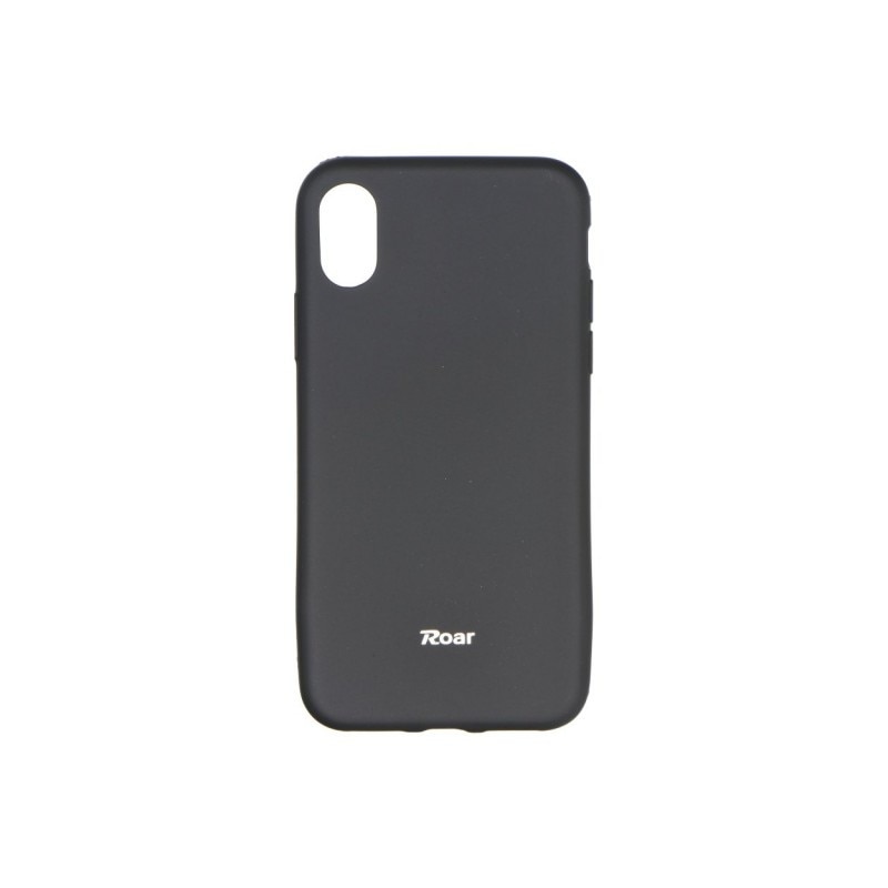 Husa Spate Roar Colorful Jelly iPhone X/xs , Silicon ,negru