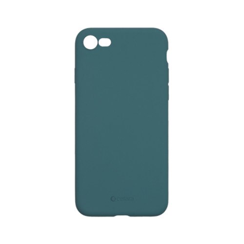 Husa Protectie Spate Cellara Din Silicon Colectia Slim Pentru iPhone 7/8 - Verde Inchis