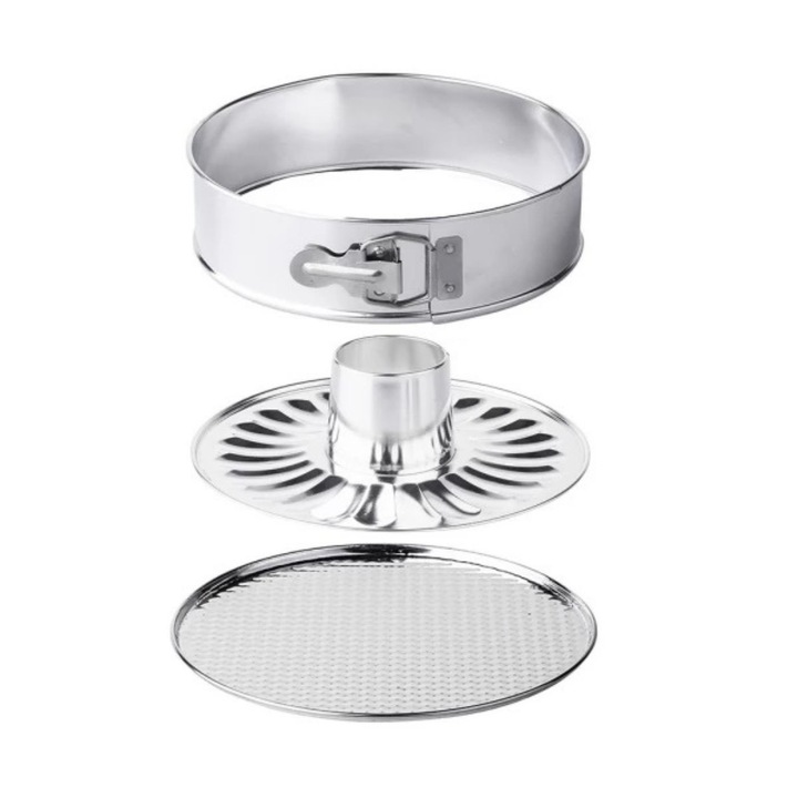 Forma tort 24cm, baza detasabila si texturata, 2 piese, SNB