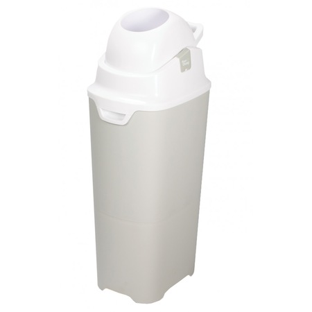 Cos ermetic pentru scutece Diaper Champ capacitate 60 scutece One Maxi Silver
