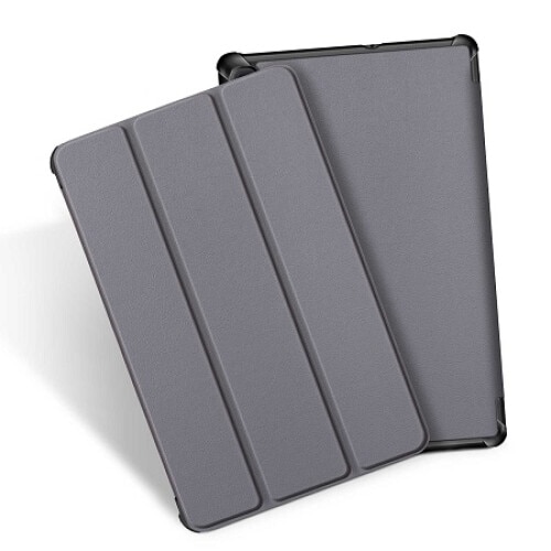 Husa Book Cover compatibila cu Samsung Galaxy Tab S6 Lite 10.4", Gri-TELGORBCS®