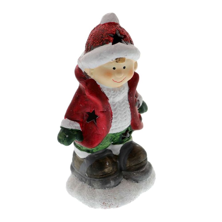 Figurina ceramica candela baietel 14 cm