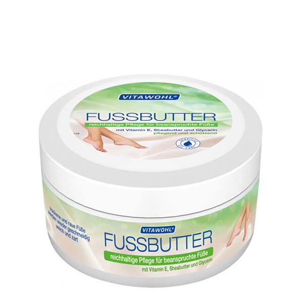 Balsam pentru picioare cu glicerina, vitamina E si unt de shea, Vitawohl, 250ml